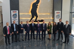 T.C. SANAYİ ve TEKNOLOJİ BAKANLIĞI Sanayi Genel Müdürü Prof. Dr. İlker Murat AR ve ekibinin katılımı ile JENDER Yönetim Kurulu Toplantısı- İŞBİR Elektrik Balıkesir.