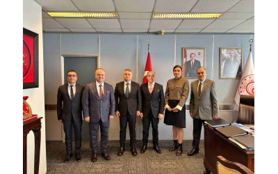 T.C. Ticaret Bakanlığı İhracat Genel Müdürü Sn. Mehmet Ali KILIÇKAYA makamında JENDER yönetimini kabul etti.